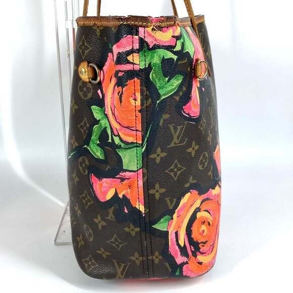 LOUIS VUITTON Authentic Brown Monogram Canvas Neverfull MM Shoulder Bag - Picture 4 of 13